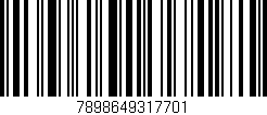 Código de barras (EAN, GTIN, SKU, ISBN): '7898649317701'