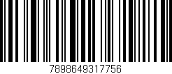 Código de barras (EAN, GTIN, SKU, ISBN): '7898649317756'