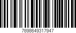 Código de barras (EAN, GTIN, SKU, ISBN): '7898649317947'