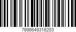 Código de barras (EAN, GTIN, SKU, ISBN): '7898649318203'