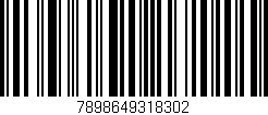 Código de barras (EAN, GTIN, SKU, ISBN): '7898649318302'