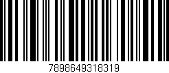 Código de barras (EAN, GTIN, SKU, ISBN): '7898649318319'