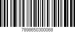 Código de barras (EAN, GTIN, SKU, ISBN): '7898650300068'
