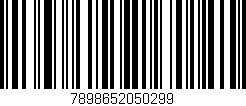 Código de barras (EAN, GTIN, SKU, ISBN): '7898652050299'
