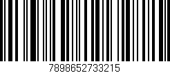 Código de barras (EAN, GTIN, SKU, ISBN): '7898652733215'