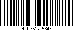 Código de barras (EAN, GTIN, SKU, ISBN): '7898652735646'