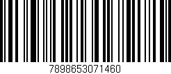 Código de barras (EAN, GTIN, SKU, ISBN): '7898653071460'