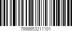 Código de barras (EAN, GTIN, SKU, ISBN): '7898653211101'