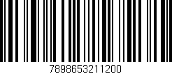 Código de barras (EAN, GTIN, SKU, ISBN): '7898653211200'