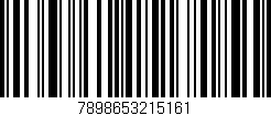 Código de barras (EAN, GTIN, SKU, ISBN): '7898653215161'