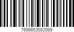 Código de barras (EAN, GTIN, SKU, ISBN): '7898653582089'