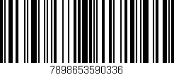 Código de barras (EAN, GTIN, SKU, ISBN): '7898653590336'