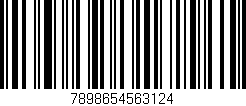 Código de barras (EAN, GTIN, SKU, ISBN): '7898654563124'