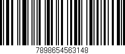 Código de barras (EAN, GTIN, SKU, ISBN): '7898654563148'