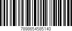 Código de barras (EAN, GTIN, SKU, ISBN): '7898654585140'