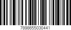 Código de barras (EAN, GTIN, SKU, ISBN): '7898655030441'