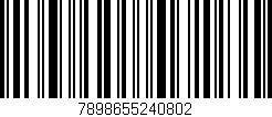 Código de barras (EAN, GTIN, SKU, ISBN): '7898655240802'