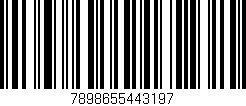 Código de barras (EAN, GTIN, SKU, ISBN): '7898655443197'