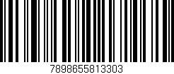 Código de barras (EAN, GTIN, SKU, ISBN): '7898655813303'
