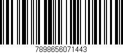 Código de barras (EAN, GTIN, SKU, ISBN): '7898656071443'