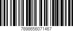Código de barras (EAN, GTIN, SKU, ISBN): '7898656071467'