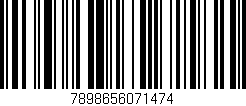 Código de barras (EAN, GTIN, SKU, ISBN): '7898656071474'