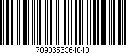 Código de barras (EAN, GTIN, SKU, ISBN): '7898656364040'