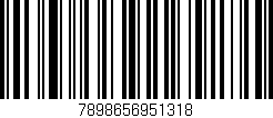 Código de barras (EAN, GTIN, SKU, ISBN): '7898656951318'