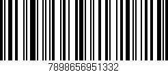 Código de barras (EAN, GTIN, SKU, ISBN): '7898656951332'