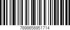 Código de barras (EAN, GTIN, SKU, ISBN): '7898656951714'