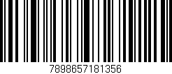 Código de barras (EAN, GTIN, SKU, ISBN): '7898657181356'