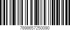 Código de barras (EAN, GTIN, SKU, ISBN): '7898657250090'