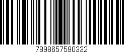 Código de barras (EAN, GTIN, SKU, ISBN): '7898657590332'