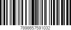 Código de barras (EAN, GTIN, SKU, ISBN): '7898657591032'