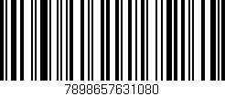 Código de barras (EAN, GTIN, SKU, ISBN): '7898657631080'