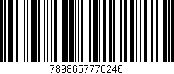 Código de barras (EAN, GTIN, SKU, ISBN): '7898657770246'
