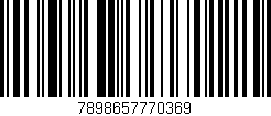 Código de barras (EAN, GTIN, SKU, ISBN): '7898657770369'
