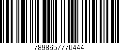 Código de barras (EAN, GTIN, SKU, ISBN): '7898657770444'