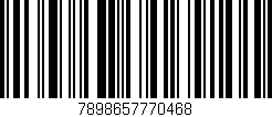 Código de barras (EAN, GTIN, SKU, ISBN): '7898657770468'