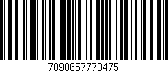 Código de barras (EAN, GTIN, SKU, ISBN): '7898657770475'