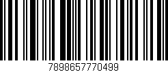 Código de barras (EAN, GTIN, SKU, ISBN): '7898657770499'