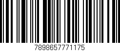 Código de barras (EAN, GTIN, SKU, ISBN): '7898657771175'