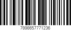 Código de barras (EAN, GTIN, SKU, ISBN): '7898657771236'