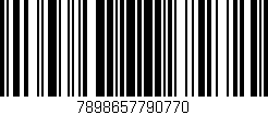 Código de barras (EAN, GTIN, SKU, ISBN): '7898657790770'