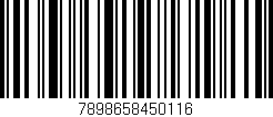 Código de barras (EAN, GTIN, SKU, ISBN): '7898658450116'