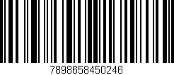 Código de barras (EAN, GTIN, SKU, ISBN): '7898658450246'