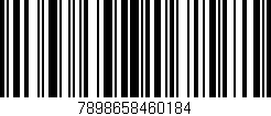Código de barras (EAN, GTIN, SKU, ISBN): '7898658460184'