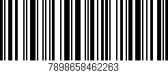 Código de barras (EAN, GTIN, SKU, ISBN): '7898658462263'