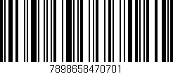 Código de barras (EAN, GTIN, SKU, ISBN): '7898658470701'