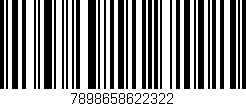 Código de barras (EAN, GTIN, SKU, ISBN): '7898658622322'